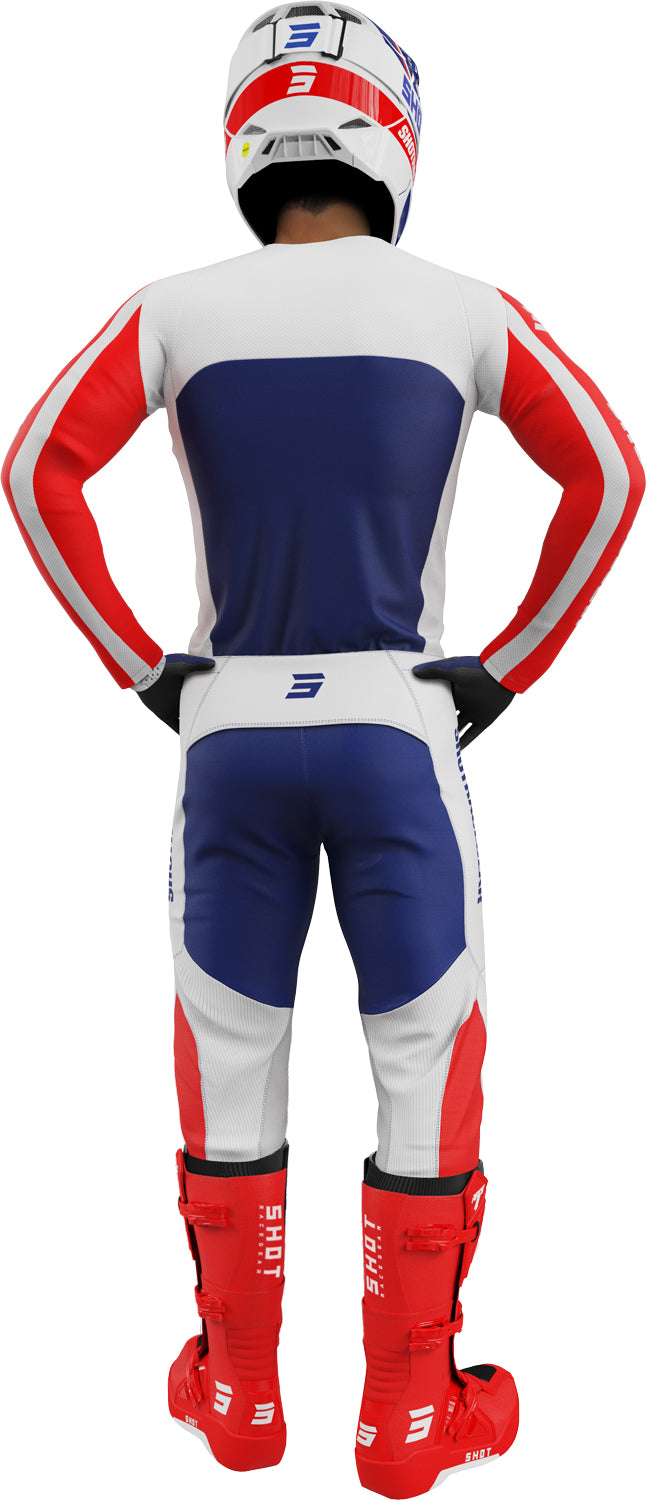 Camisola CONTACT MYTHIC Azul / Vermelha SHOT