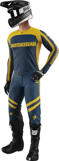 Equipamento CONTACT MYTHIC Azul / Amarelo SHOT