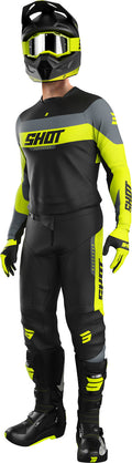 Equipamento DEVO LEAGUE Amarelo Neon SHOT