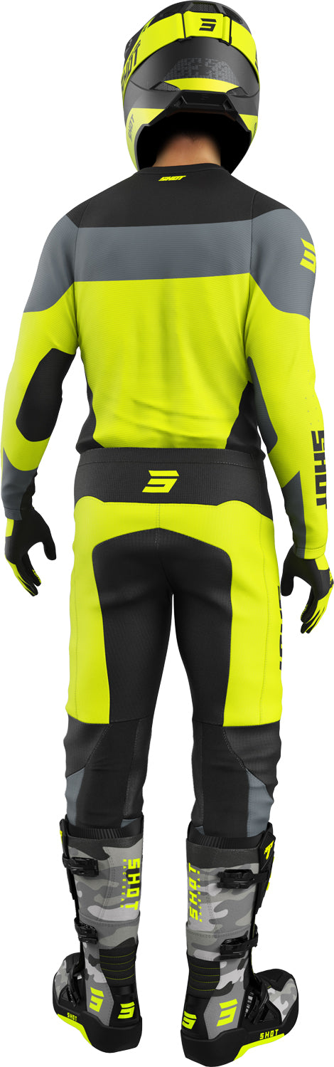 Camisola DEVO LEAGUE Amarela Neon SHOT