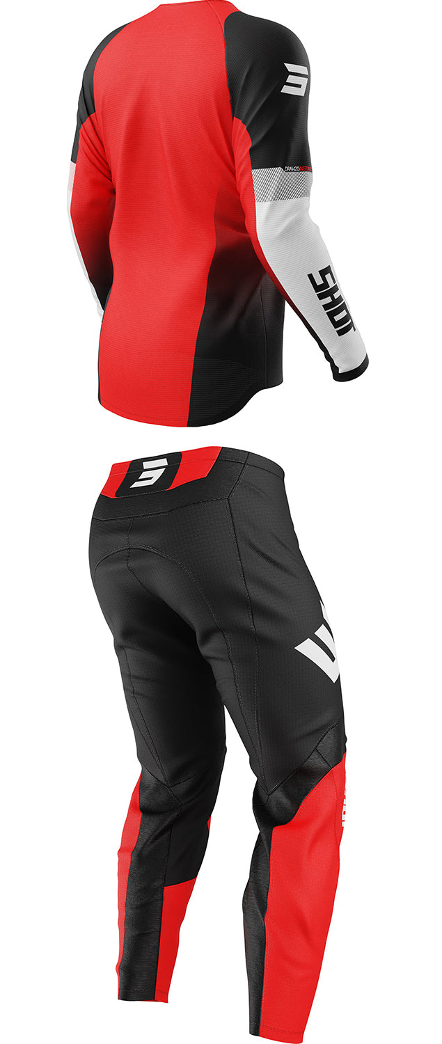 Camisola DRAW INSTINCT Vermelha SHOT