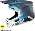 Capacete LITE CHALLENGER Azul Mate SHOT