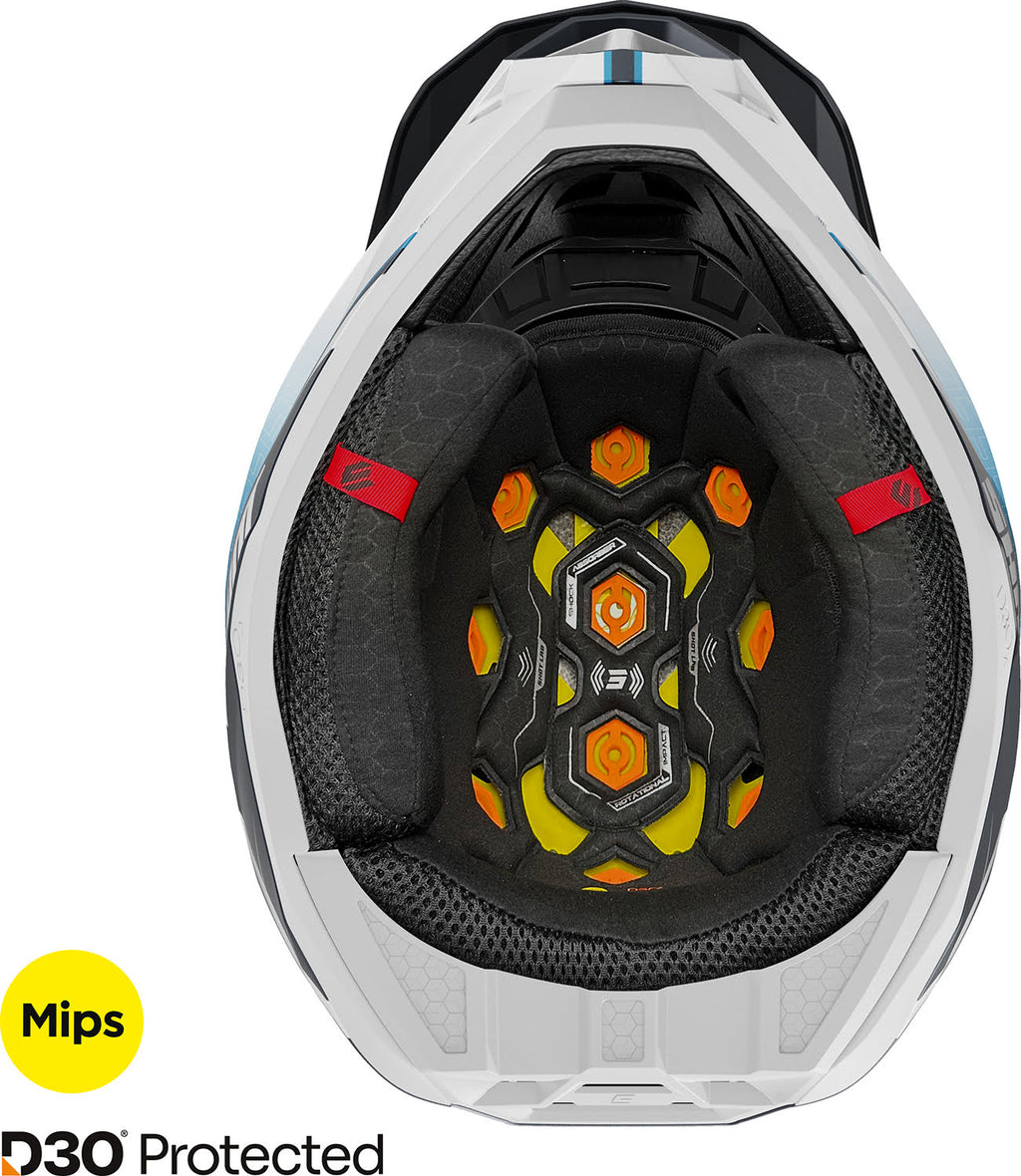 Capacete LITE CHALLENGER Azul Mate SHOT
