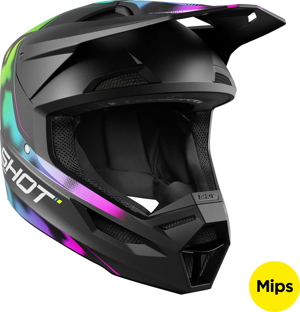 Capacete RACE NITRO Preto Mate SHOT