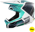 Capacete RACE PHASER Azul / Turquesa Pérola SHOT