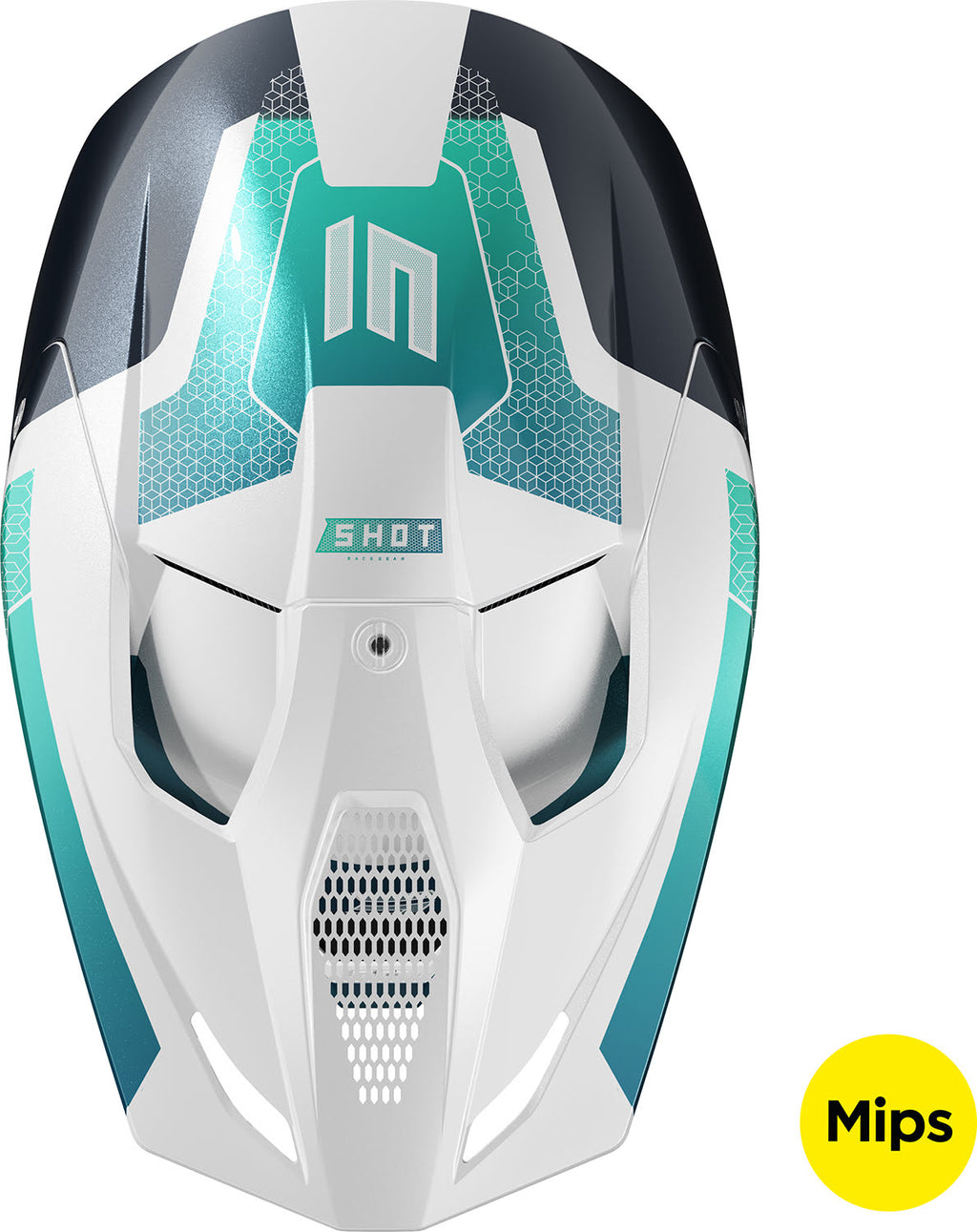 Capacete RACE PHASER Azul / Turquesa Pérola SHOT