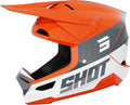 Capacete FURIOUS LEAGUE Laranja Brilho SHOT