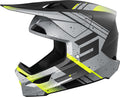 Capacete FURIOUS MIRAGE Cinza / Amarelo Neon Mate SHOT