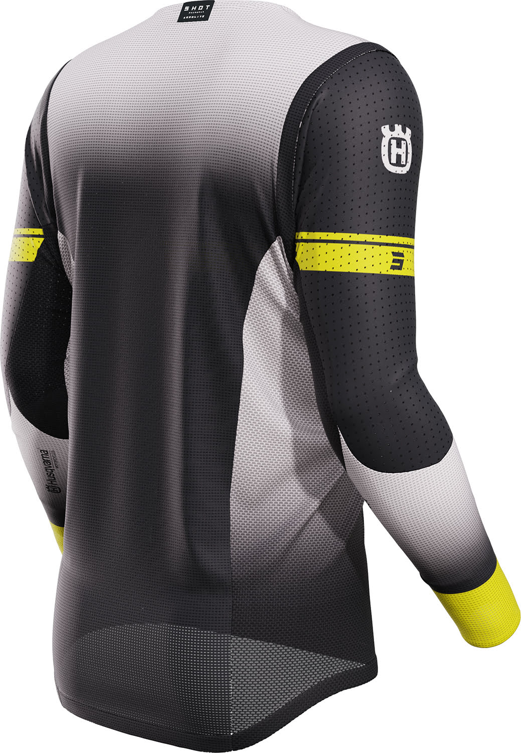 Camisola AEROLITE HUSQVARNA Preta SHOT
