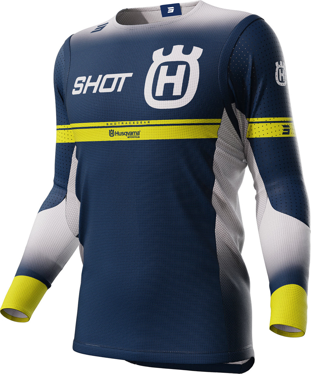 Camisola AEROLITE HUSQVARNA Azul SHOT