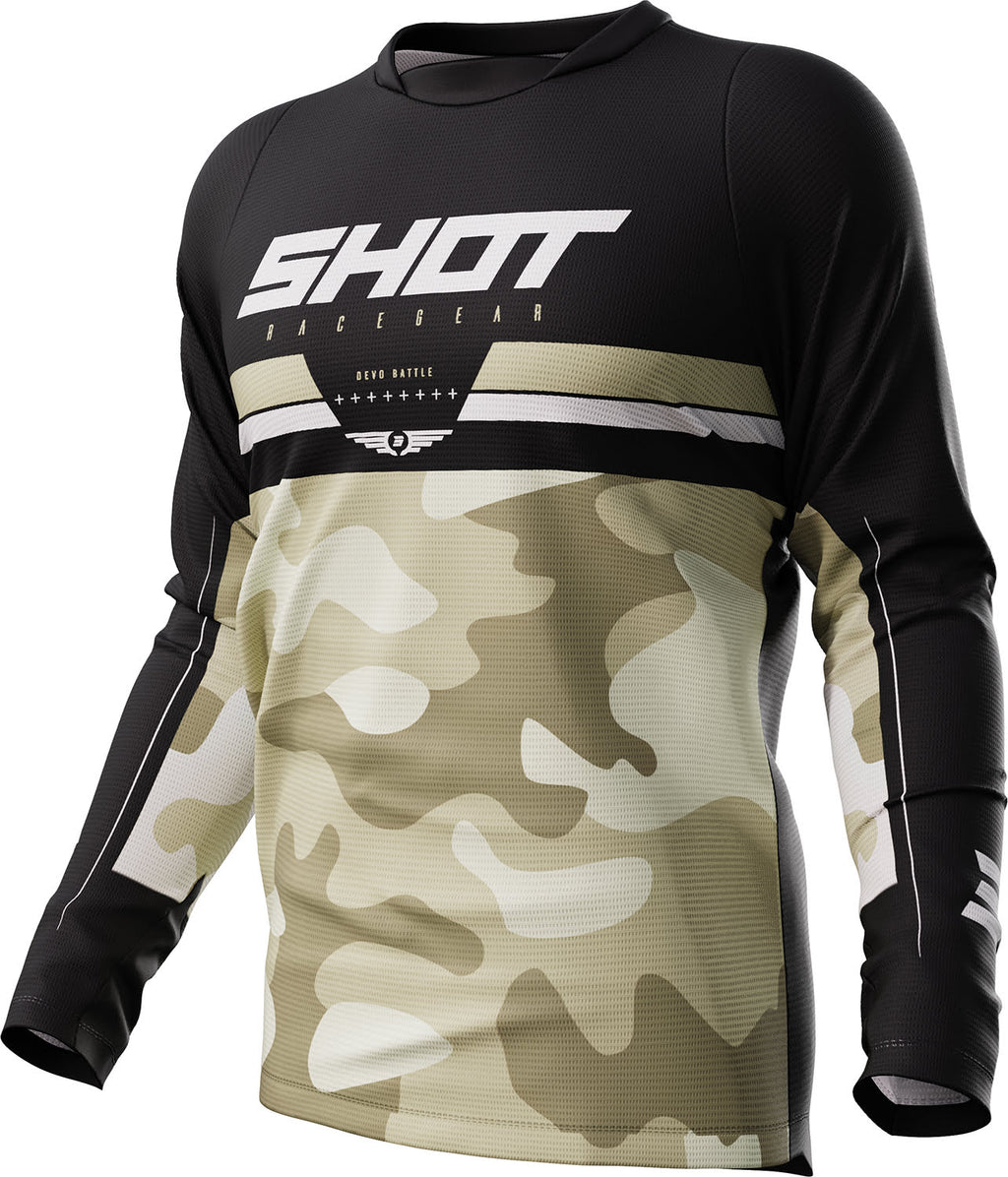 Camisola DEVO BATTLE Areia SHOT