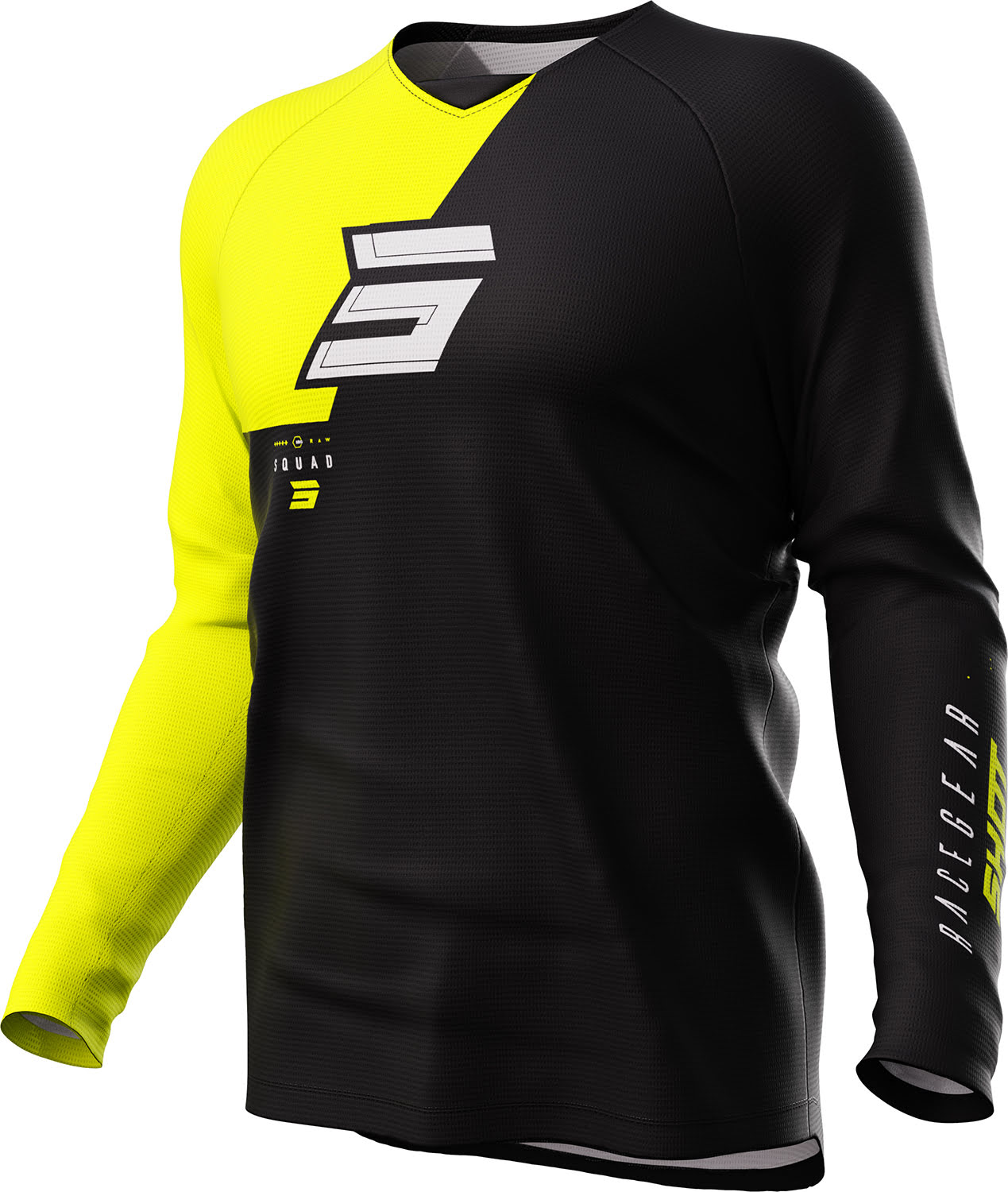 Camisola DRAW SQUAD Amarela Neon SHOT