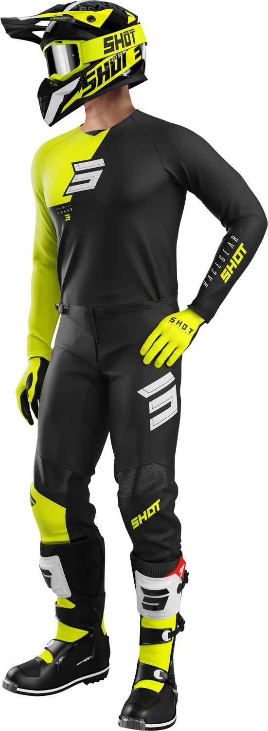 Camisola DRAW SQUAD Amarela Neon SHOT