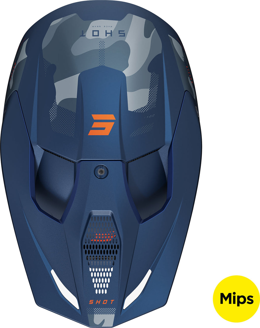 Capacete RACE BATTLE Azul Mate SHOT