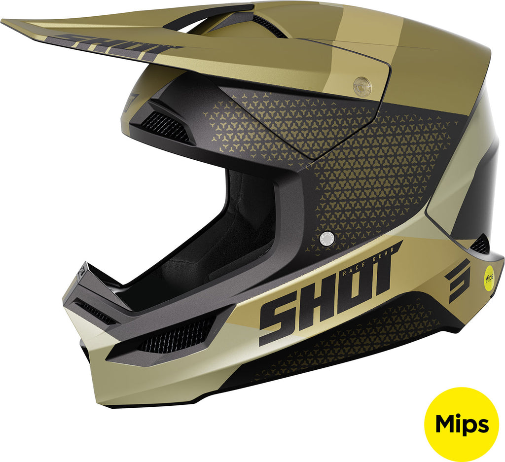 Capacete RACE RIDGE Areia Mate SHOT