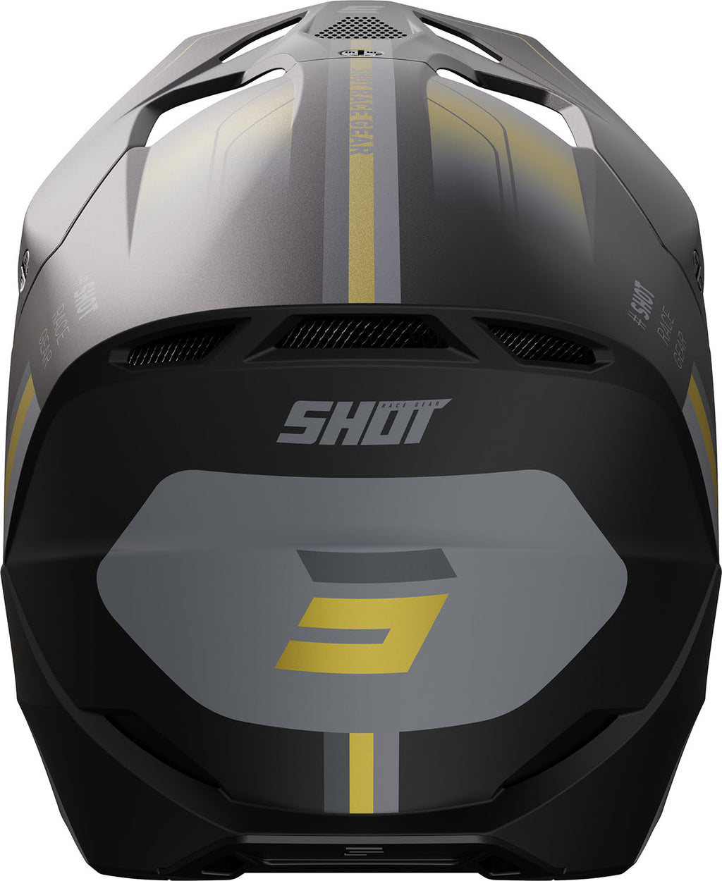 Capacete FURIOUS AIM Dourado Mate SHOT