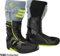 Botas RACE 8 Pretas / Amarelas Neon SHOT