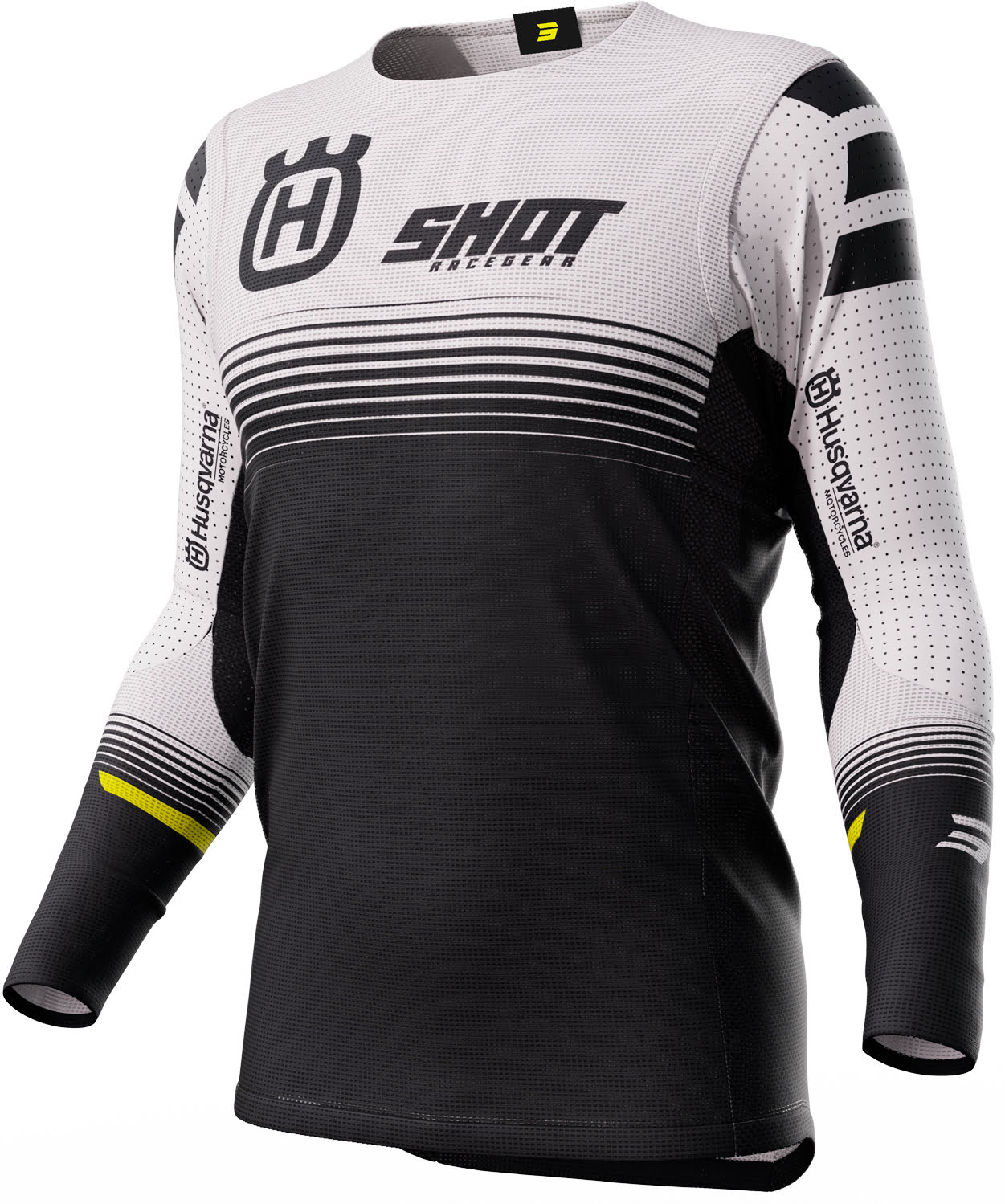 Camisola AEROLITE HUSQVARNA Preta SHOT
