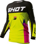 Camisola CONTACT TRACER Amarela Neon SHOT