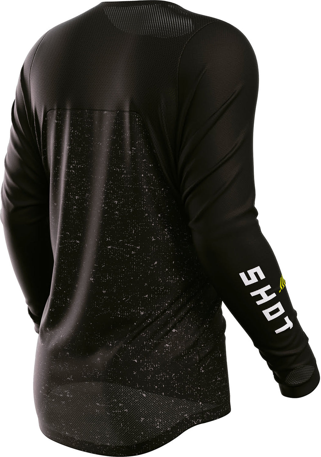 Camisola CONTACT SPECK Preta / Amarela Neon SHOT
