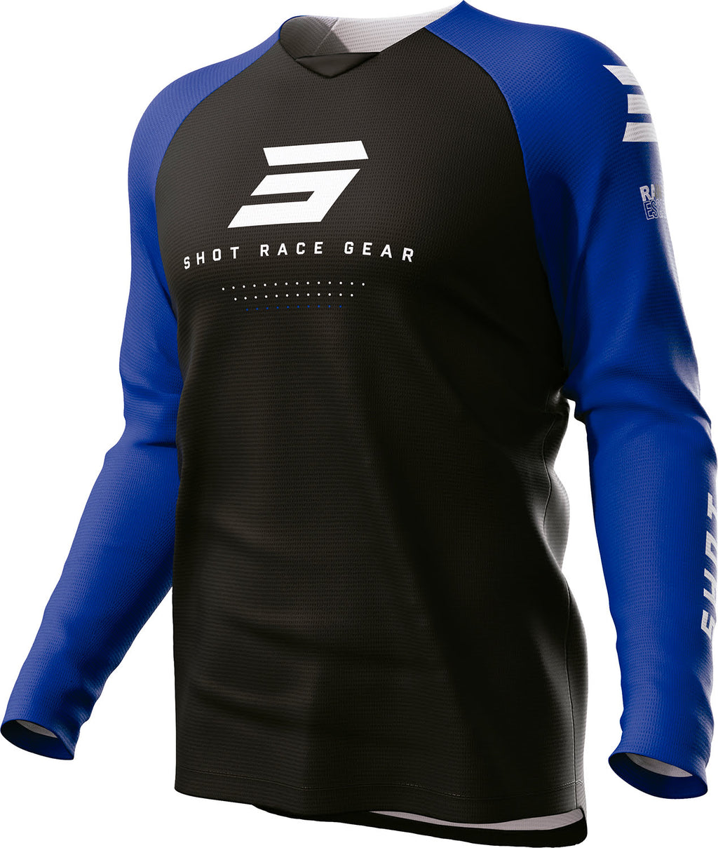 Camisola RAW ESCAPE Azul Roial SHOT