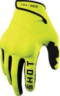 Luvas TRAINER CE 3.0 Amarelas Neon SHOT