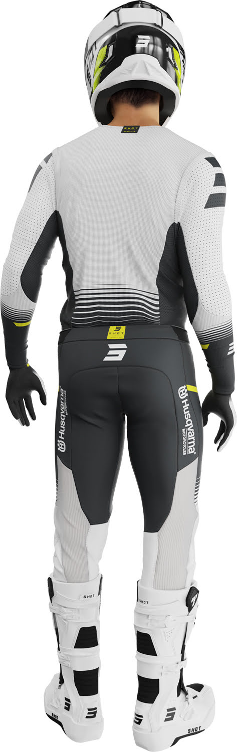 Calças AEROLITE HUSQVARNA Pretas SHOT