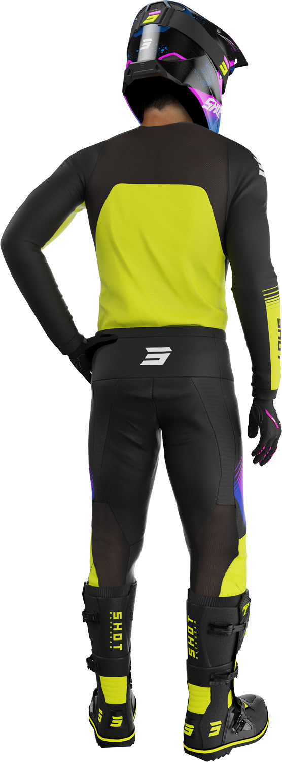Camisola CONTACT TRACER Amarela Neon SHOT