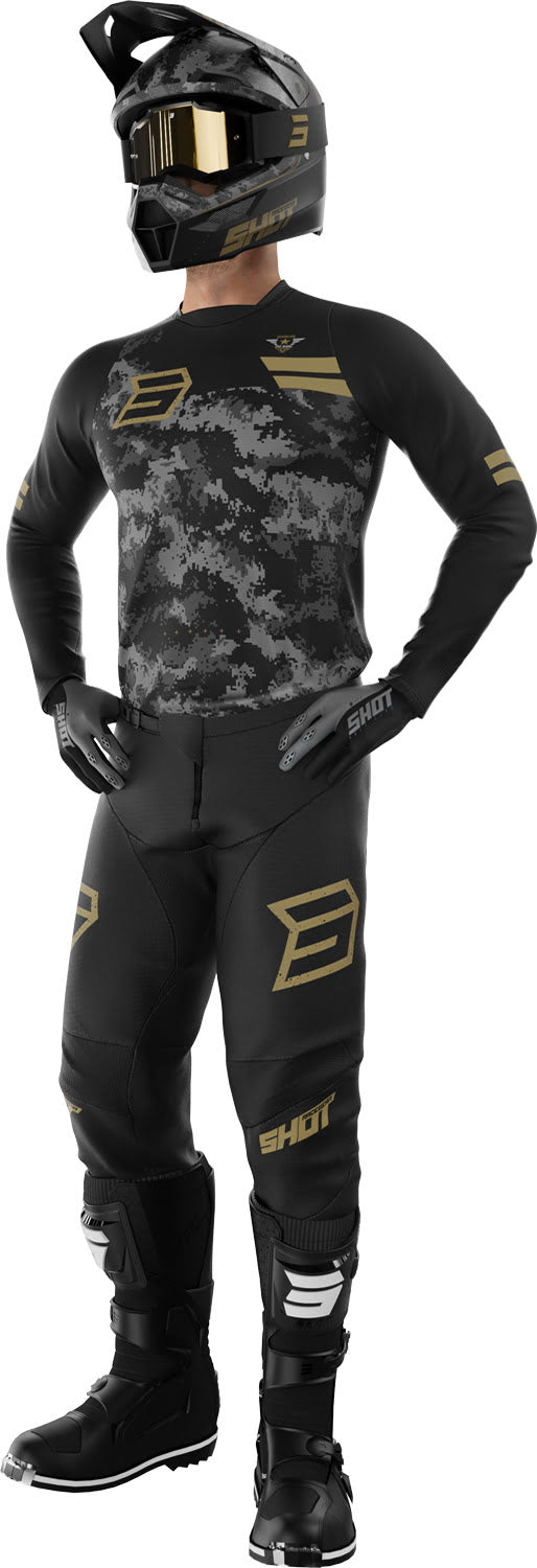 Camisola DEVO ARMY Dourada SHOT