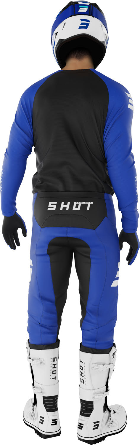 Camisola RAW ESCAPE Azul Roial SHOT