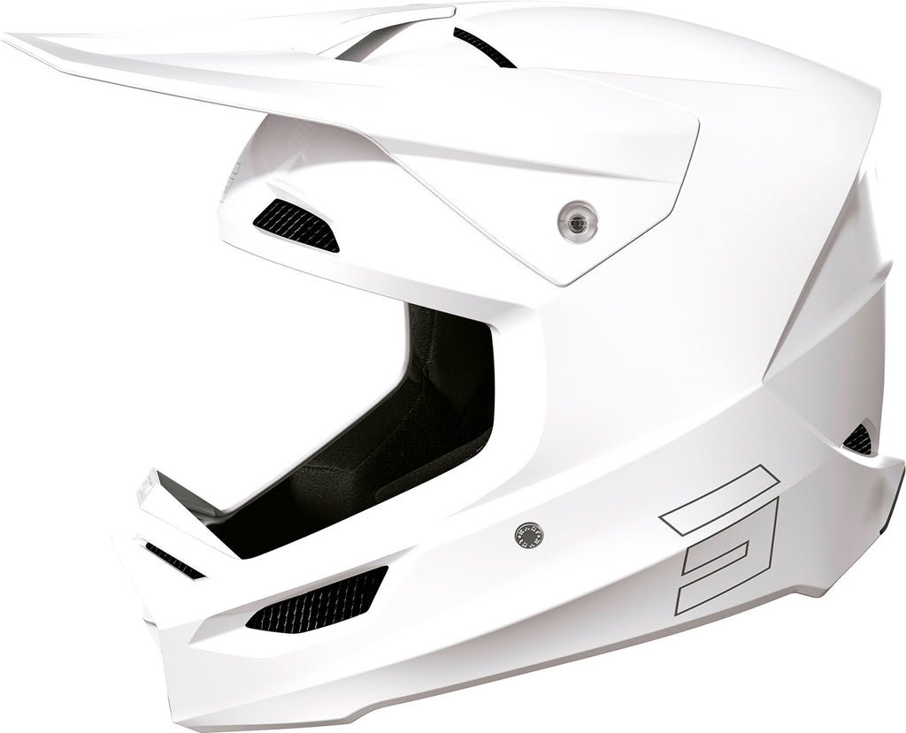 Capacete RACE SOLID Branco Brilho SHOT