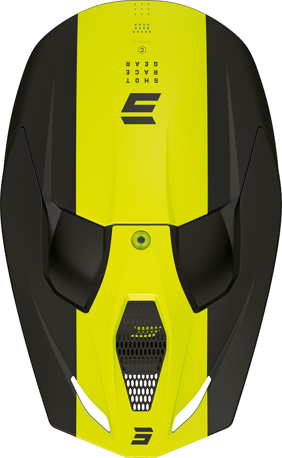 Capacete RACE CAMO Amarelo Neon Mate SHOT