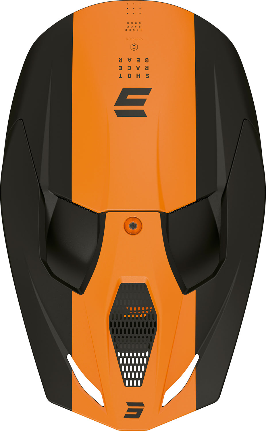 Capacete RACE CAMO Laranja Mate SHOT