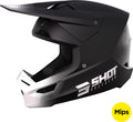 Capacete RACE DRAW Preto Mate SHOT