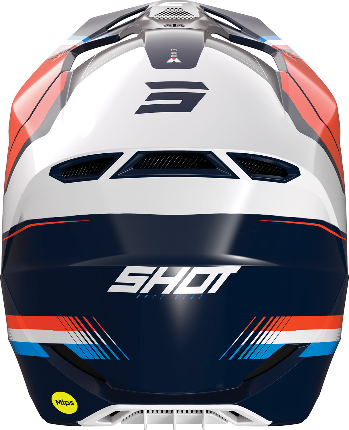 Capacete RACE TRACER Laranja Neon Brilho SHOT