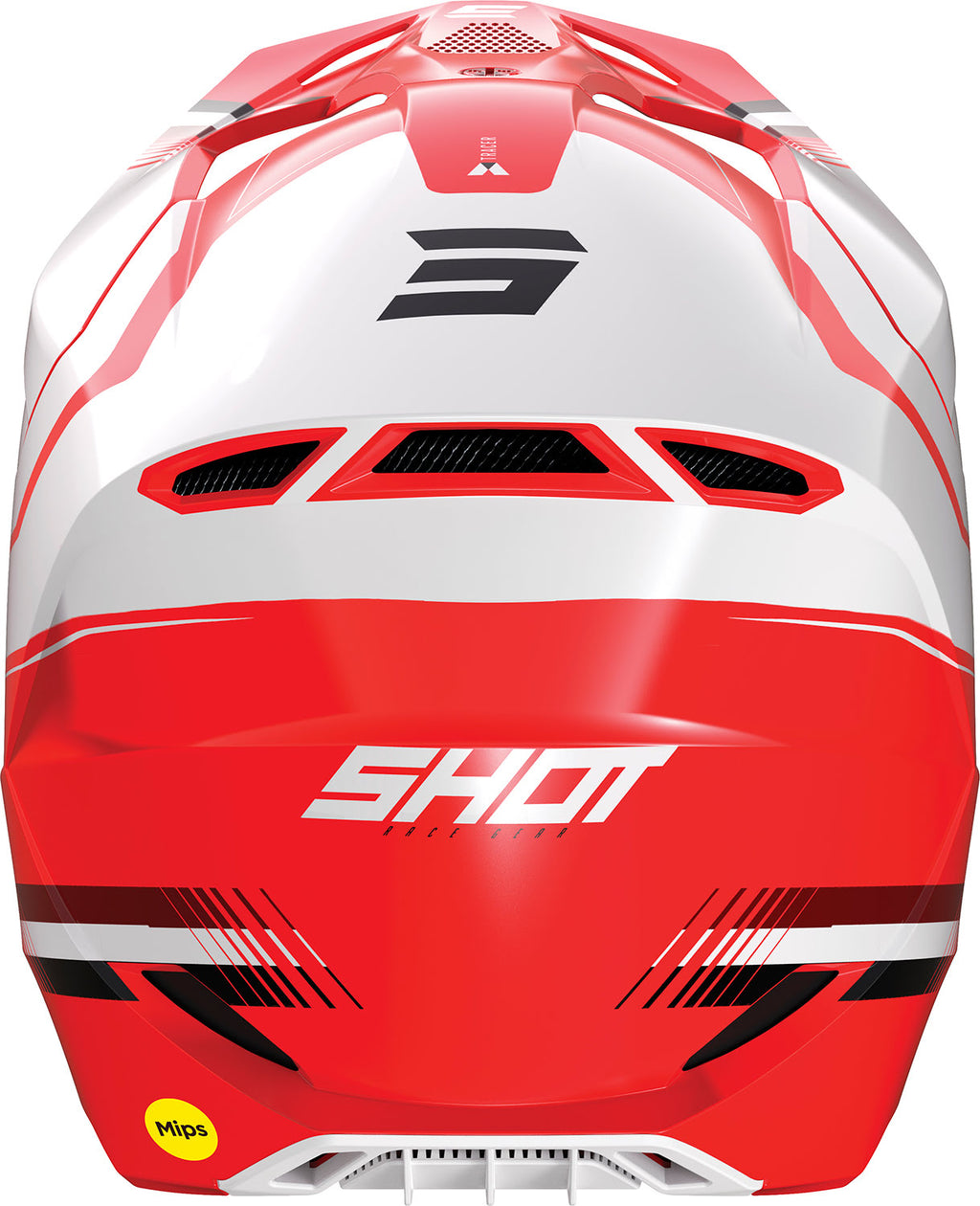 Capacete RACE TRACER Vermelho Brilho SHOT