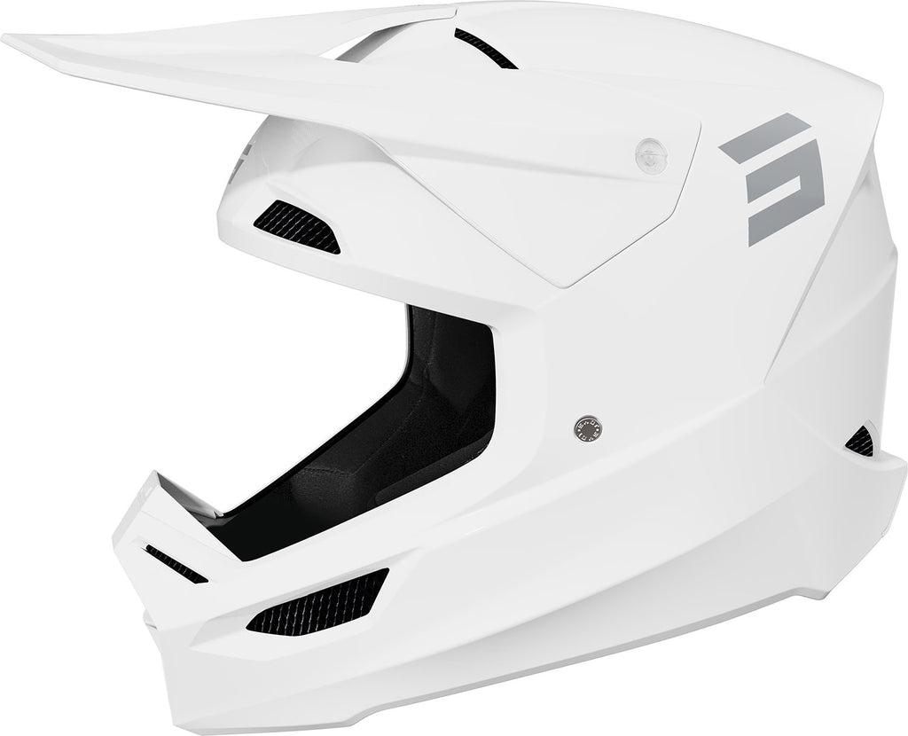 Capacete FURIOUS SOLID Branco Brilhante SHOT