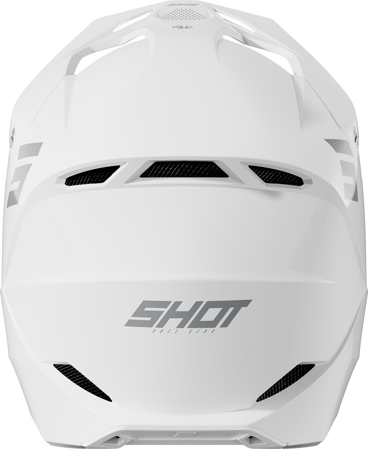 Capacete FURIOUS SOLID Branco Brilhante SHOT