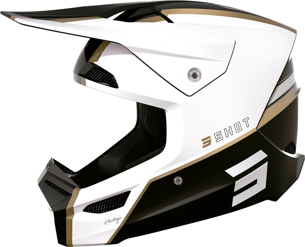 Capacete FURIOUS HERITAGE Areia Brilho SHOT
