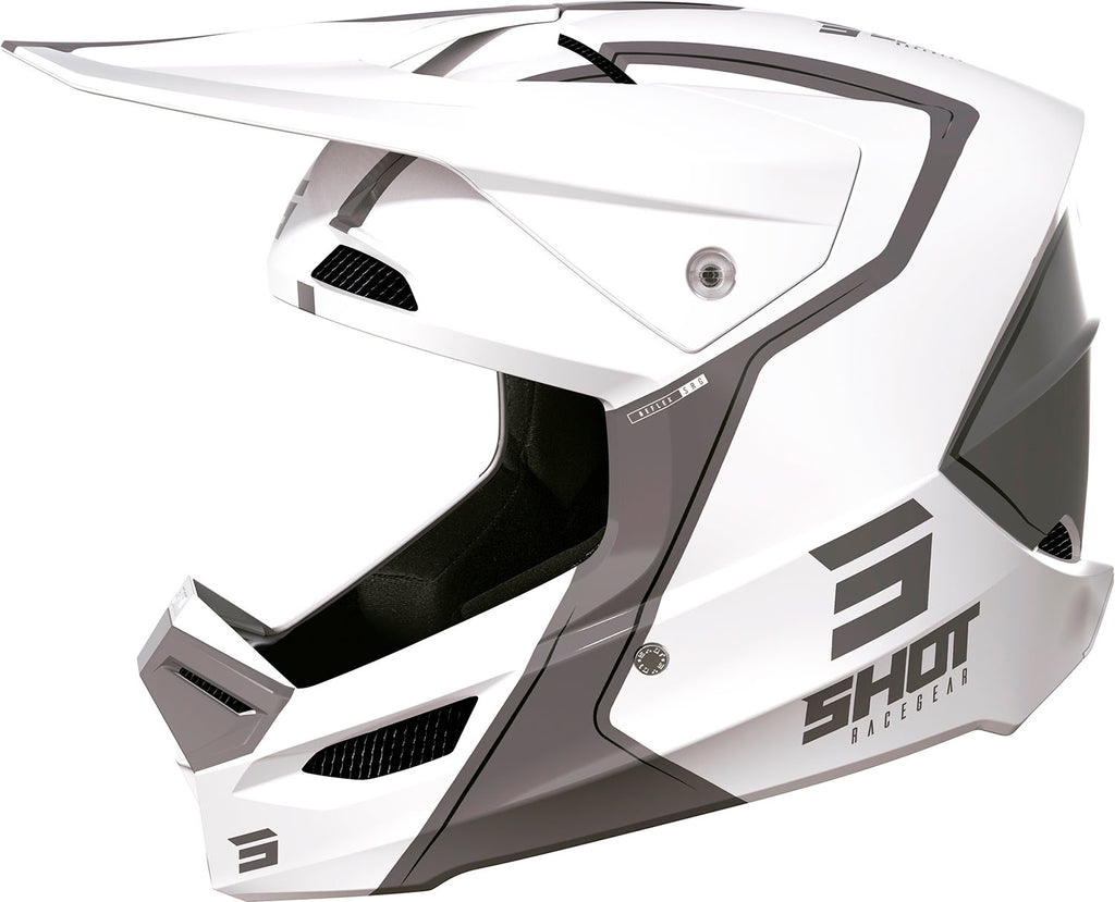 Capacete FURIOUS REFLEX Branco Brilho SHOT