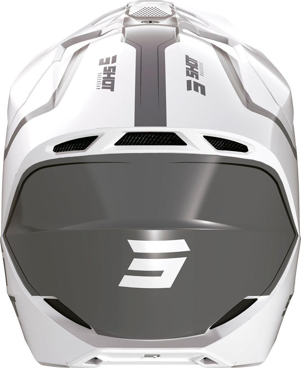Capacete FURIOUS REFLEX Branco Brilho SHOT