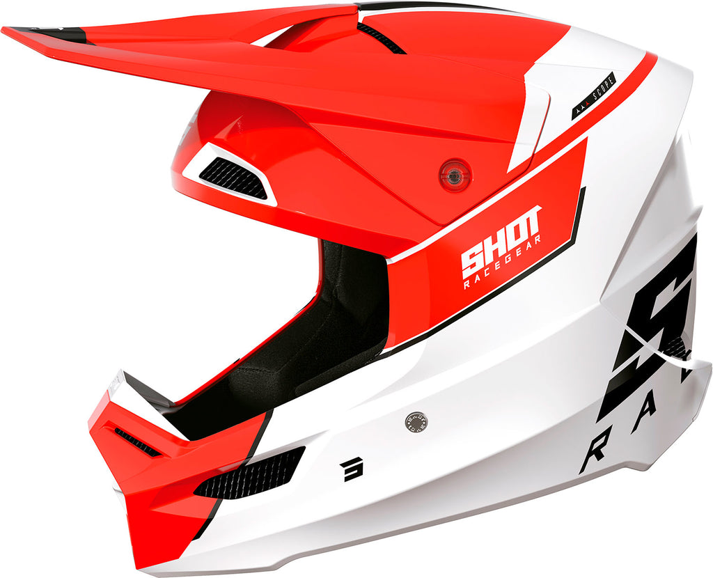 Capacete FURIOUS SCOPE Vermelho Brilho SHOT