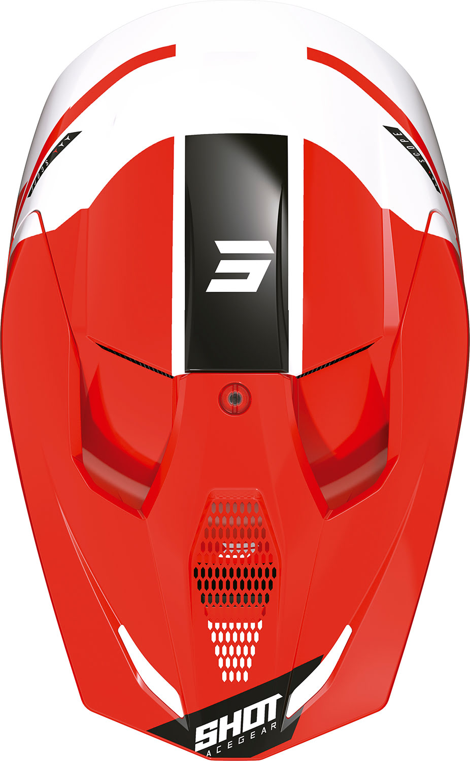 Capacete FURIOUS SCOPE Vermelho Brilho SHOT
