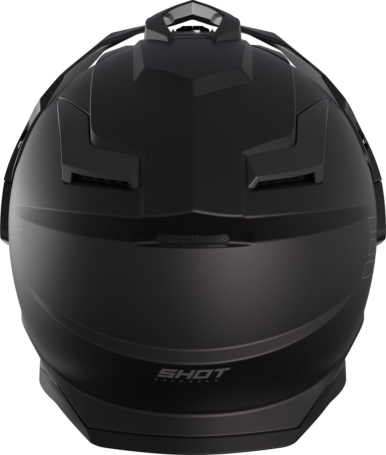 Capacete c / Viseira TREK SOLID Preto Mate SHOT