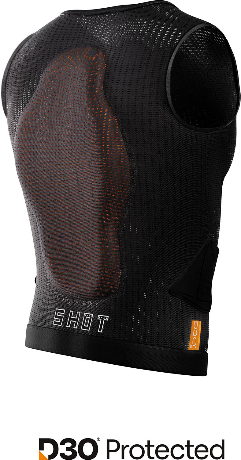 Colete Adulto RACE D30 Preto SHOT