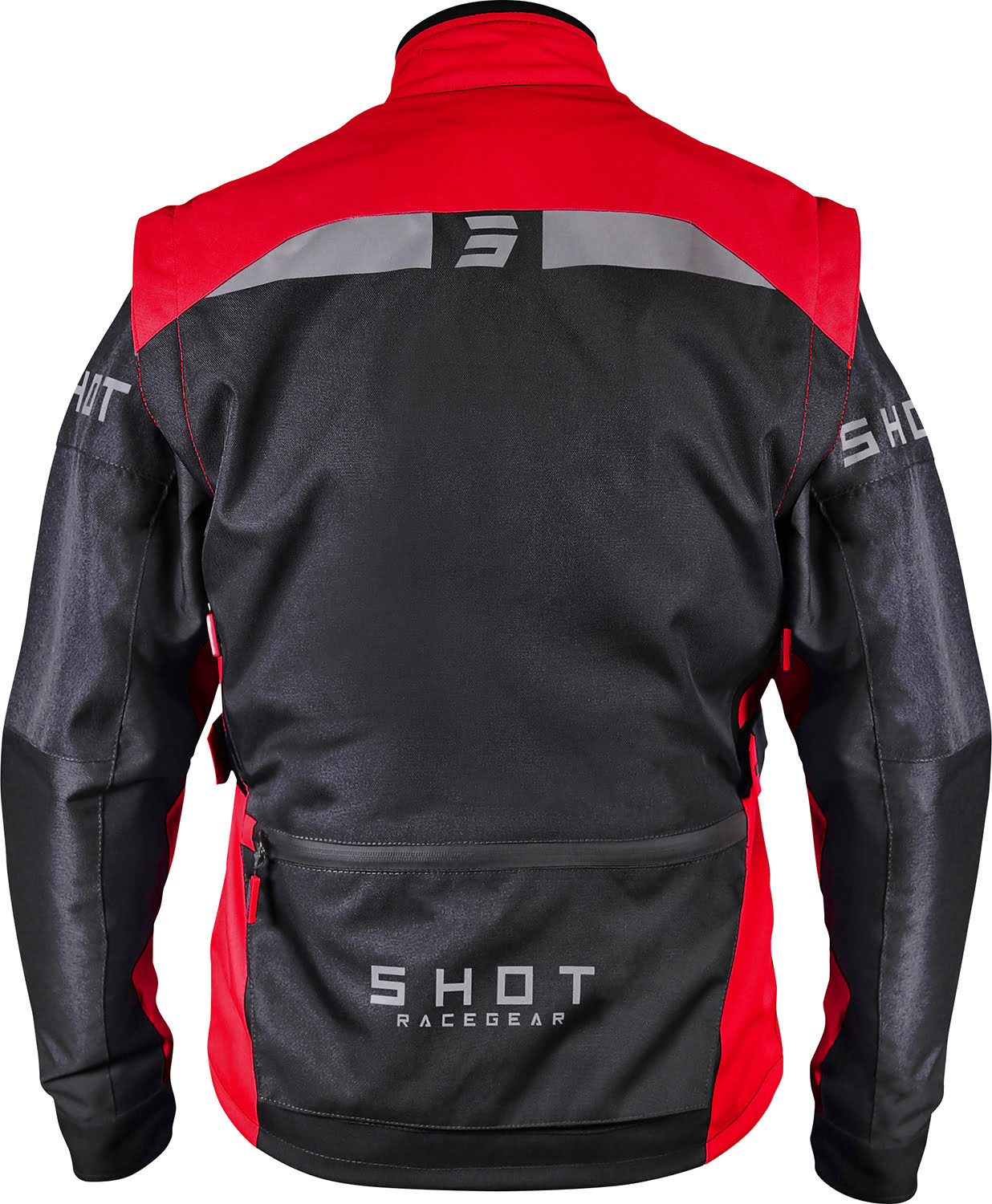 Casaco RACETECH Preto / Vermelho SHOT