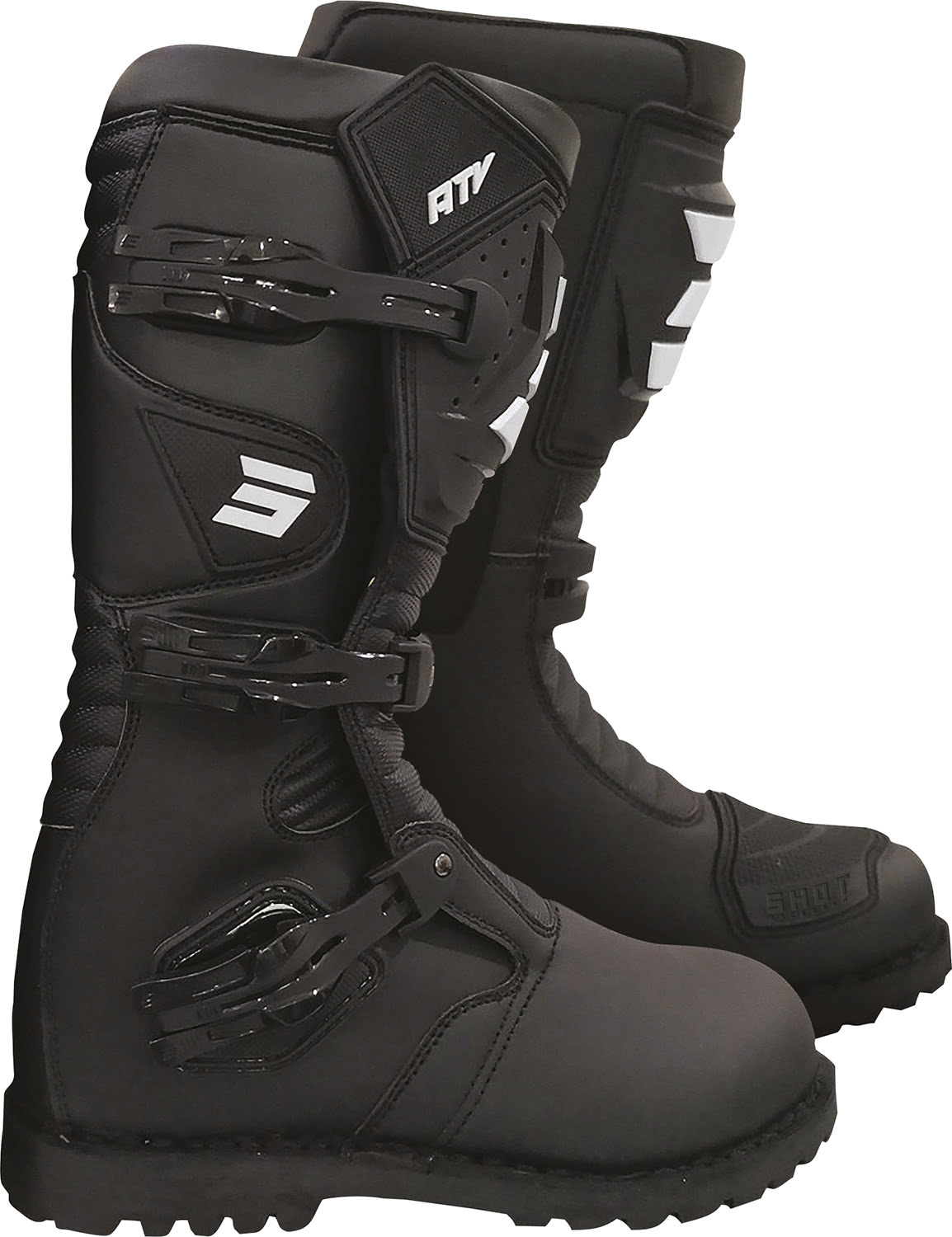 Botas ATV / TRAIL Pretas SHOT