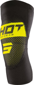 Joelheiras Adulto AIRLIGHT Pretas / Amarelas Neon SHOT