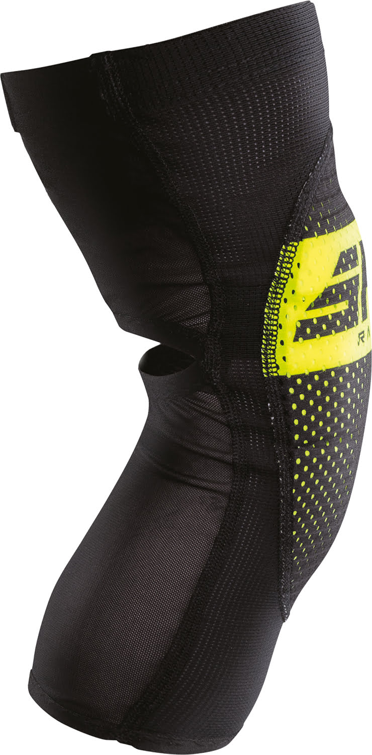 Joelheiras Adulto AIRLIGHT Pretas / Amarelas Neon SHOT