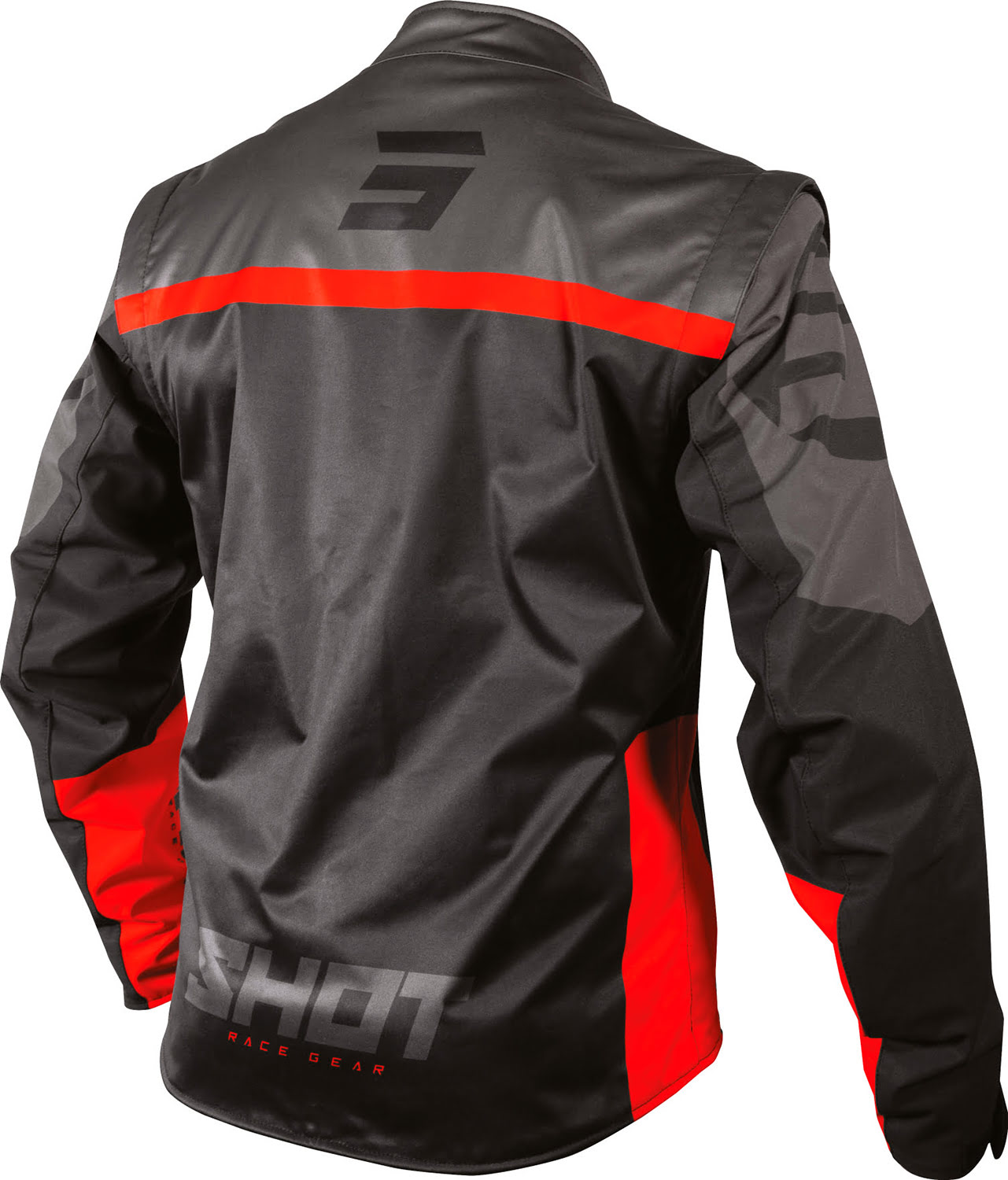 Casaco SOFTSHELL LITE 2.0 Preto / Vermelho SHOT